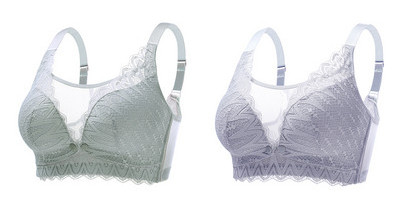 Mežģīņu krūšturis barošanai - komplektā 2