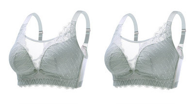 Mežģīņu krūšturis barošanai - komplektā 2