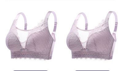 Mežģīņu krūšturis barošanai - komplektā 2