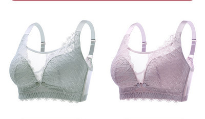 Mežģīņu krūšturis barošanai - komplektā 2