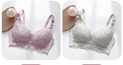 Δαντελένιο σουτιέν για θηλάζουσες μητέρες - σετ 2 τεμαχίων