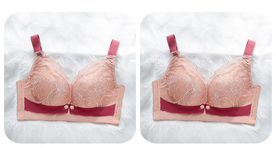 Sieviešu mežģīņu krūšturis ar platu siksnu barošanai