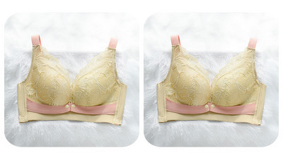 Sieviešu mežģīņu krūšturis ar platu siksnu barošanai