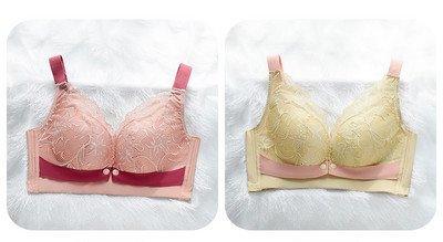 Sieviešu mežģīņu krūšturis ar platu siksnu barošanai