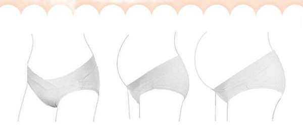 Kokvilnas biksītes ar zemu vidukli — komplektā pa 3