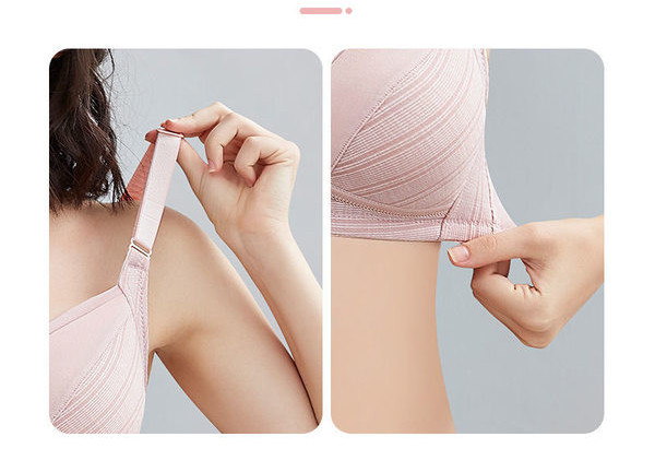 Čipkasti grudnjak za dojilje - dva komada u kompletu