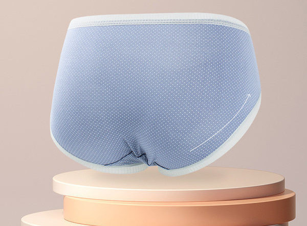 Kokvilnas biksītes ar zemu vidukli grūtniecēm - 4 gab