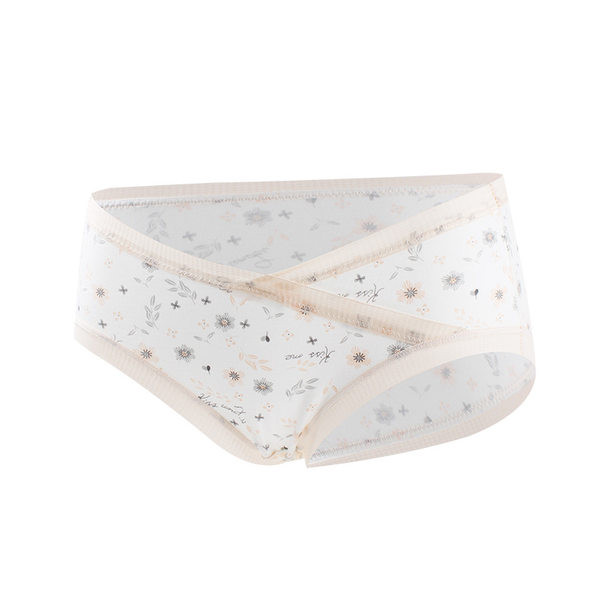 Kokvilnas biksītes ar zemu vidukli grūtniecēm - 4 gab