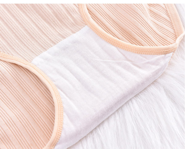 Kokvilnas grūtnieču biksītes ar mežģīnēm