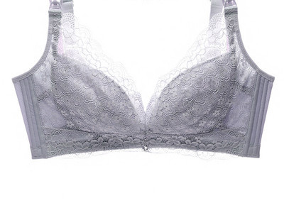 Sieviešu mežģīņu krūšturis barošanai ar regulējamām lencēm