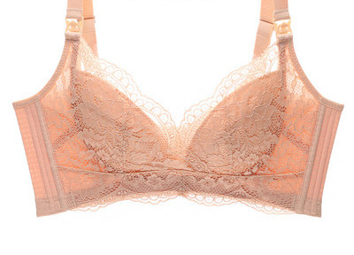 Sieviešu mežģīņu krūšturis barošanai ar regulējamām lencēm