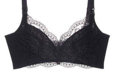 Sieviešu mežģīņu krūšturis barošanai ar regulējamām lencēm