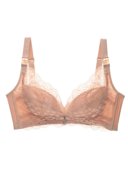 Sieviešu mežģīņu krūšturis barošanai ar regulējamām lencēm