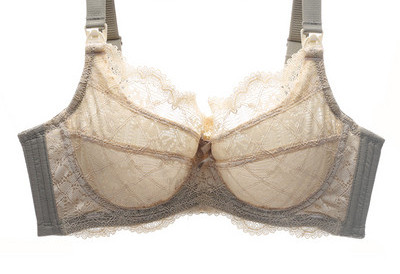 Mežģīņu krūšturis barošanai ar regulējamām lencēm un lenti