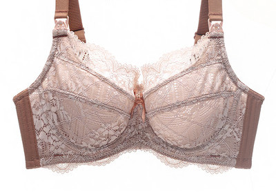 Mežģīņu krūšturis barošanai ar regulējamām lencēm un lenti