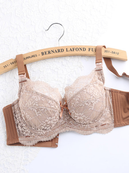 Mežģīņu krūšturis barošanai ar regulējamām lencēm un lenti