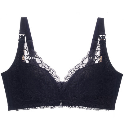 Jauna modeļa sieviešu mežģīņu krūšturis ar mīkstu kausu un metāla aizdari