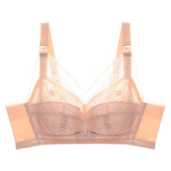 Sieviešu mežģīņu krūšturis, kas piemērots barojošām māmiņām - trīs krāsas