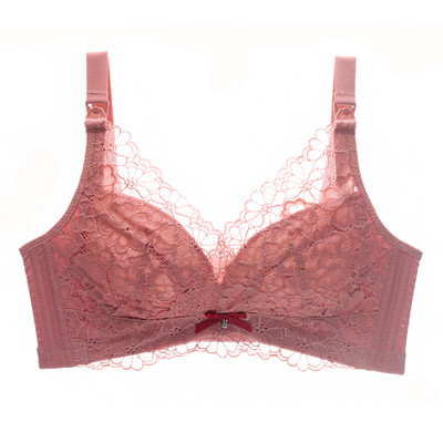 Sieviešu mežģīņu krūšturis ar regulējamām lencēm - piemērots barojošām māmiņām