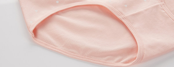 Kokvilnas biksītes ar zemu vidukli grūtniecēm - 5 gab