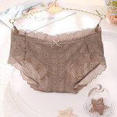 Mežģīņu biksītes ar augstu elastību, piemērotas pēcdzemdībām