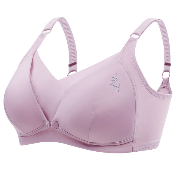 Σουτιέν μονόχρωμο με κέντημα - κατάλληλο για θηλασμό