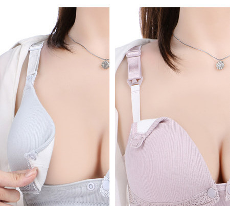 Ženski čipkasti grudnjak za trudnice