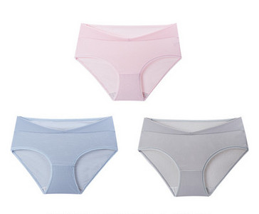 Βαμβακερό εσώρουχο 2 ή 3 τεμαχίων σε σετ κατάλληλο για εγκύους