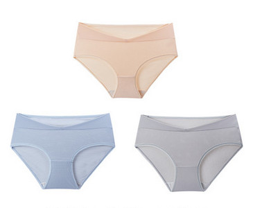 Βαμβακερό εσώρουχο 2 ή 3 τεμαχίων σε σετ κατάλληλο για εγκύους