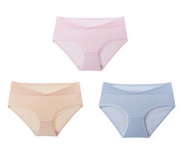 Βαμβακερό εσώρουχο 2 ή 3 τεμαχίων σε σετ κατάλληλο για εγκύους