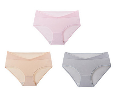 Βαμβακερό εσώρουχο 2 ή 3 τεμαχίων σε σετ κατάλληλο για εγκύους
