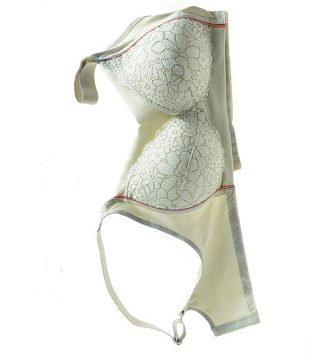 Δαντελωτό σουτιέν κατάλληλο για θηλασμό με κούμπωμα μπροστά