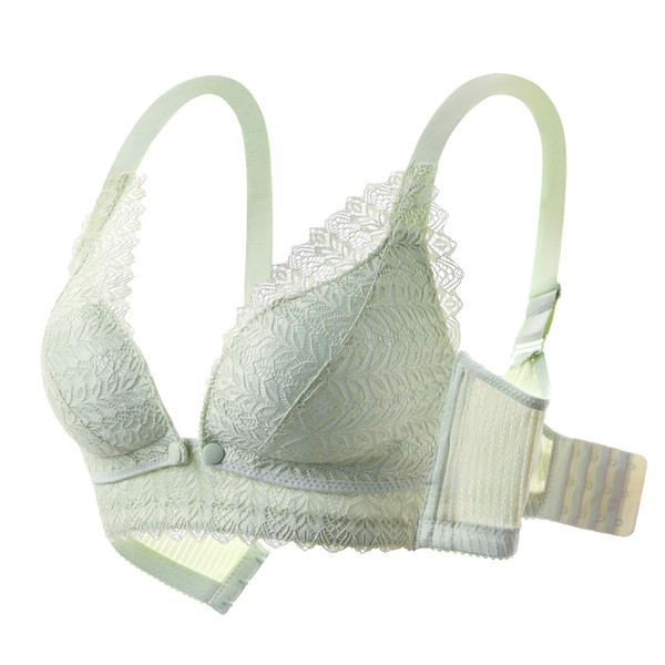 Trīsstūrveida kauss mežģīņu grūtnieču krūšturis - divi gabali