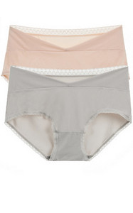 Sieviešu grūtnieču bikini komplekts ar zemu jostasvietu 2