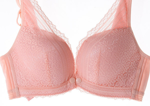 Σουτιέν θηλασμού με δαντέλα - τρία χρώματα