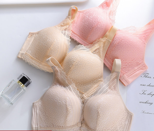 Σουτιέν θηλασμού με δαντέλα - τρία χρώματα