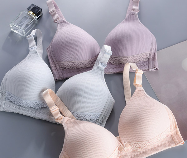 Push-up māsu krūšturis ar mežģīnēm vairākās krāsās