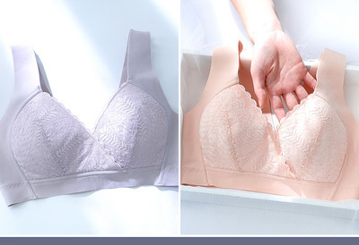 Mežģīņu krūšturis piemērots barojošām māmiņām - 2 gab