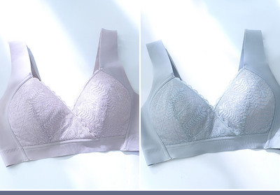 Mežģīņu krūšturis piemērots barojošām māmiņām - 2 gab