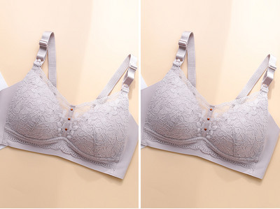 Komplektā 2 mežģīņu krūšturi