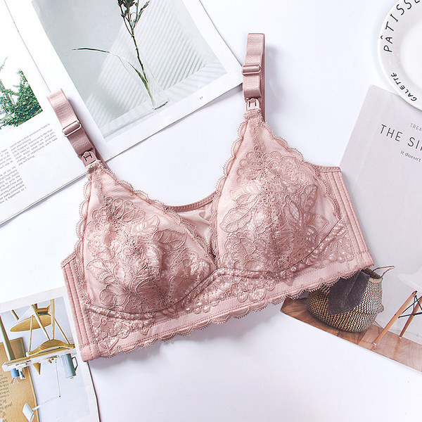 Δαντελένιο σουτιέν θηλασμού με ρυθμιζόμενους ιμάντες