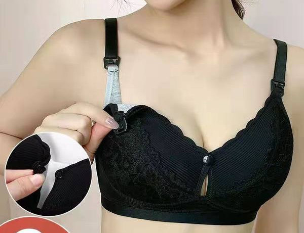 Δαντελένιο σουτιέν κατάλληλο για θηλασμό πολλών χρωμάτων