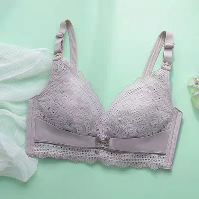 Sieviešu kokvilnas krūšturis, kas piemērots zīdīšanai