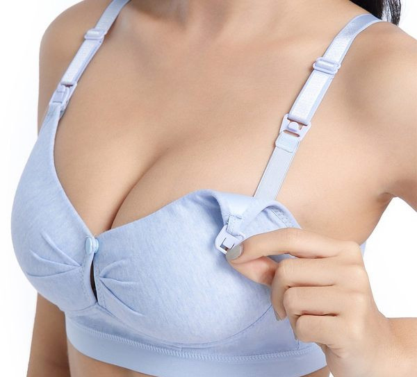 Σουτιέν θηλασμού με μπροστινό κούμπωμα και ρυθμιζόμενους ιμάντες