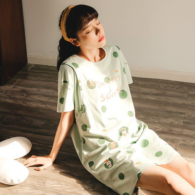 Kokvilnas vasaras naktskrekls piemērots grūtniecēm