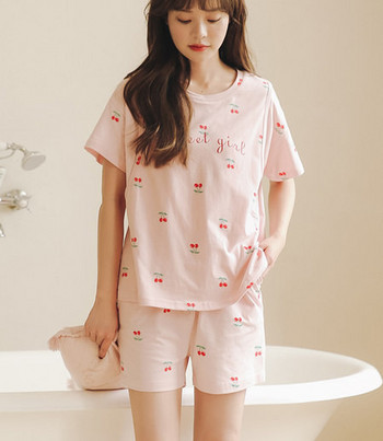 Γυναικείες καλοκαιρινές πιτζάμες για εγκύους - δύο τεμαχίων