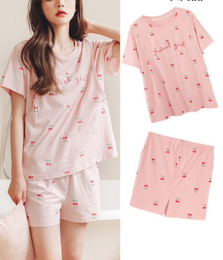 Sieviešu vasaras pidžama grūtniecēm - divi gab