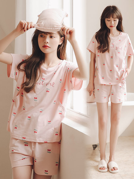 Sieviešu vasaras pidžama grūtniecēm - divi gab