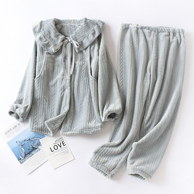 Λούτρινες χειμερινές πιτζάμες για εγκύους