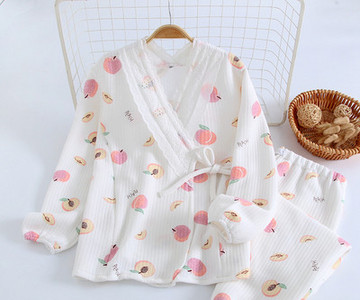 Sieviešu divdaļīga grūtnieču pidžama